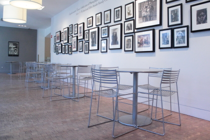 The gallery at Siskel Film Center