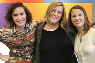 Chaucey Slagel, Sarah Anderson, and Jaime Hotz