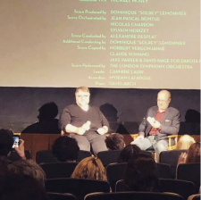 Del Toro and Pond at Wrap screening